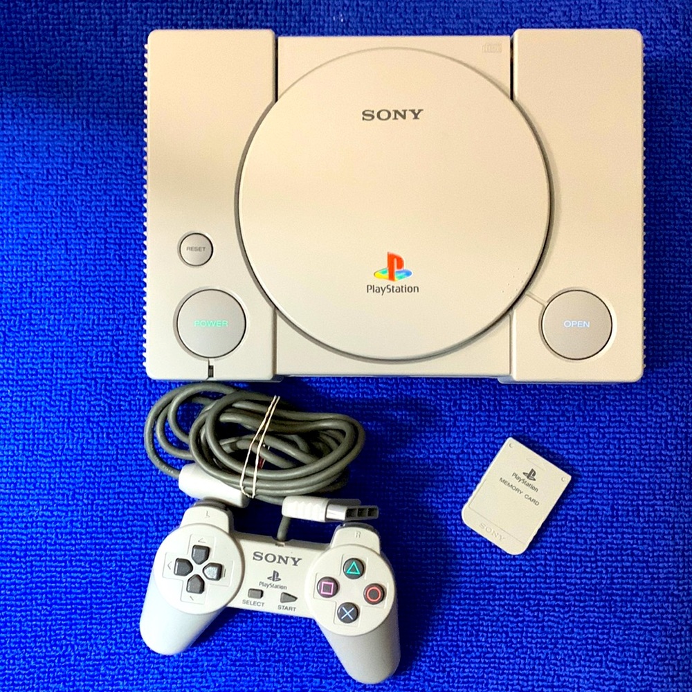 🔥 PS1 PlayStation Console Complete With Memory Card